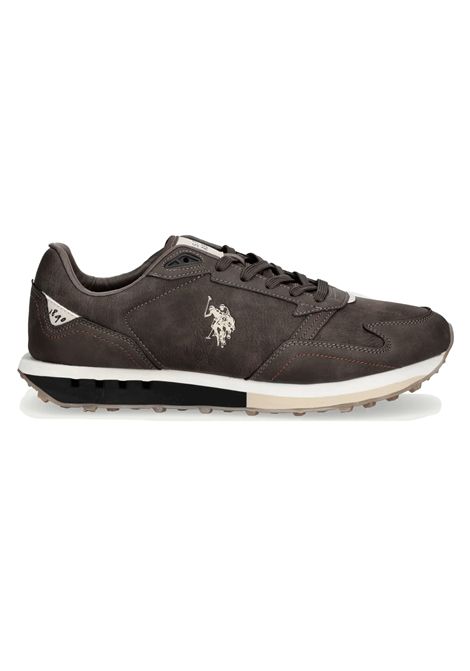U.S. Polo Assn. April001 Shoes Dark Brown Men U.S. POLO | Sneakers | APRIL001-DBR